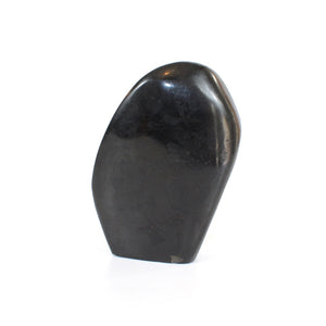 Black tourmaline crystal polished free form | ASH&STONE Crystals Shop Auckland NZ