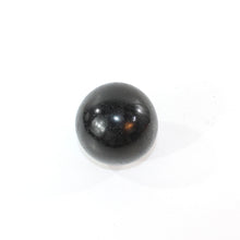 Load image into Gallery viewer, Black tourmaline polished crystal sphere | ASH&amp;STONE Crystal Shop Auckland NZ
