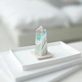 Blue aragonite crystal tower | ASH&STONE Crystal Shop Auckland NZ