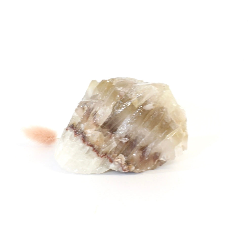 Chocolate calcite crystal chunk | ASH&STONE Crystals Shop Auckland NZ
