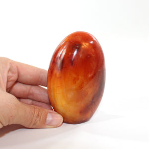 Carnelian polished crystal free form | ASH&STONE Crystal Shop Auckland NZ