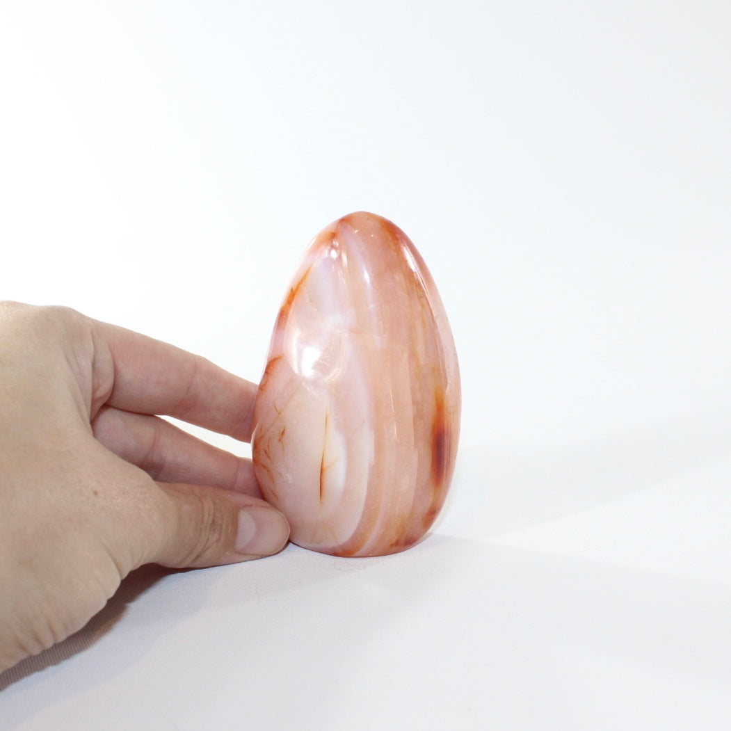 Carnelian polished crystal freeform | ASH&STONE Crystal Shop Auckland NZ