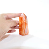 Carnelian polished crystal generator | ASH&STONE Crystal Shop Auckland NZ