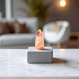 Carnelian polished crystal generator | ASH&STONE Crystal Shop Auckland NZ