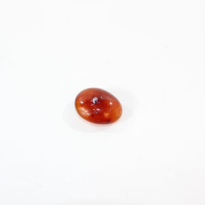 Carnelian polished crystal palm stone | ASH&STONE Crystal Shop Auckland NZ