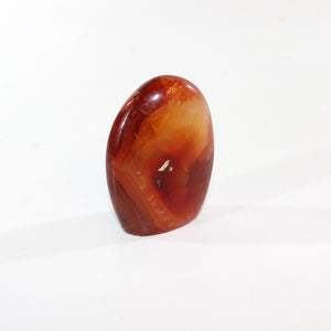 Carnelian polished crystal freeform | ASH&STONE Crystal Shop Auckland NZ