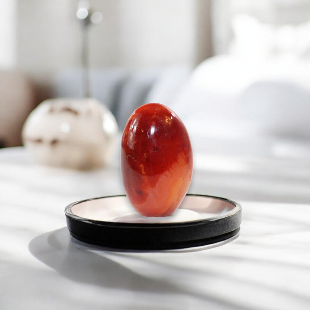 Carnelian polished crystal free form | ASH&STONE Crystal Shop Auckland NZ