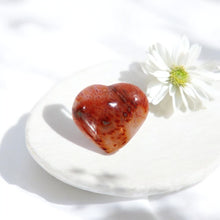 Load image into Gallery viewer, Carnelian polished crystal heart | ASH&amp;STONE Crystal Shop Auckland NZ
