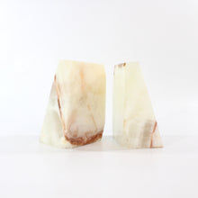 Load image into Gallery viewer, Large Caribbean calcite crystal bookends 4.5kg | ASH&amp;STONE Crystal Shop Auckland NZ
