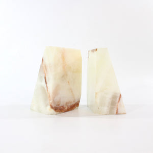 Large Caribbean calcite crystal bookends 4.5kg | ASH&STONE Crystal Shop Auckland NZ