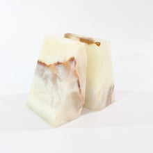 Load image into Gallery viewer, Large Caribbean calcite crystal bookends 4.5kg | ASH&amp;STONE Crystal Shop Auckland NZ
