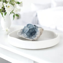 Load image into Gallery viewer, Celestite crystal cluster 1kg | ASH&amp;STONE Crystal Shop Auckland NZ
