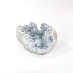 Large celestite crystal cluster 1.66kg | ASH&STONE Crystal Shop Auckland NZ