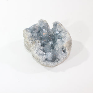 Large celestite crystal cluster 1.66kg | ASH&STONE Crystal Shop Auckland NZ