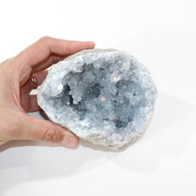 Load image into Gallery viewer, Celestite crystal cluster 1.28kg | ASH&amp;STONE Crystal Shop Auckland NZ
