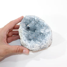 Load image into Gallery viewer, Celestite crystal cluster 1.28kg | ASH&amp;STONE Crystal Shop Auckland NZ
