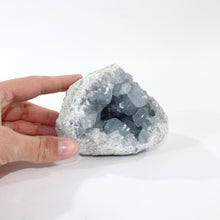 Load image into Gallery viewer, Celestite crystal cluster 1.33kg | ASH&amp;STONE Crystal Shop Auckland NZ
