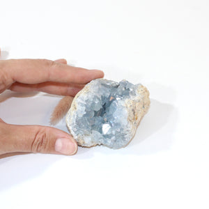 Celestite crystal cluster | ASH&STONE Crystals Shop Auckland NZ