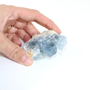 Celestite crystal cluster | ASH&STONE Crystals Shop Auckland NZ