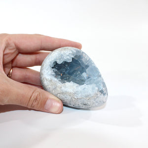 Celestite crystal cluster egg | ASH&STONE Ceramics Shop Auckland NZ