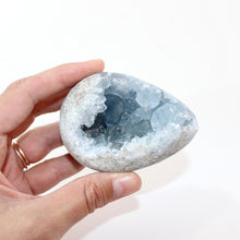 Load image into Gallery viewer, Celestite crystal cluster egg | ASH&amp;STONE Ceramics Shop Auckland NZ
