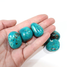 Load image into Gallery viewer, Chrysocolla crystal tumblestone | ASH&amp;STONE Crystals Shop Auckland NZ
