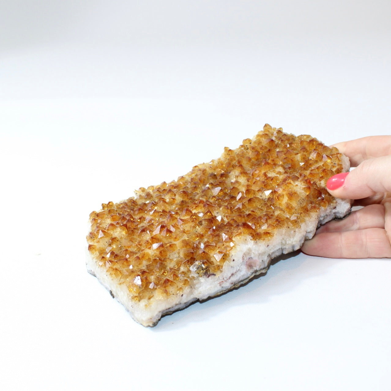 Citrine crystal cluster | ASH&STONE Crystal Shop Auckland NZ