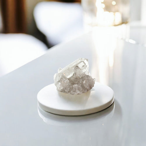 Clear quartz crystal cluster | ASH&STONE Crystal Shop Auckland NZ