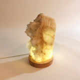 Clear quartz crystal cluster lamp | ASH&STONE Crystal Shop Auckland NZ
