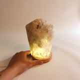 Clear quartz crystal cluster lamp | ASH&STONE Crystal Shop Auckland NZ