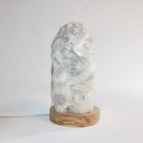Clear quartz crystal cluster lamp | ASH&STONE Crystal Shop Auckland NZ