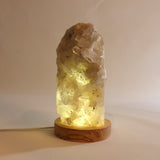 Clear quartz crystal cluster lamp | ASH&STONE Crystal Shop Auckland NZ