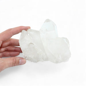 Clear quartz crystal cluster | ASH&STONE Crystal Shop Auckland NZ