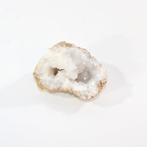 Clear quartz crystal geode half | ASH&STONE Crystal Shop Auckland NZ