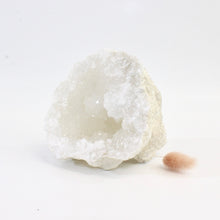 Load image into Gallery viewer, Clear quartz crystal geode half | ASH&amp;STONE Crystals Shop Auckland NZ
