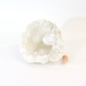 Clear quartz crystal geode half | ASH&STONE Crystals Shop Auckland NZ