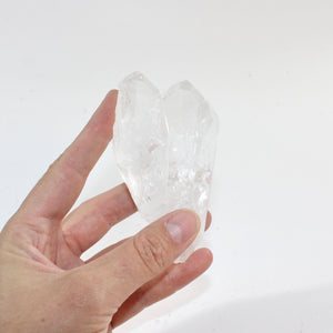 Clear quartz crystal double point | ASH&STONE Crystal Shop Auckland NZ