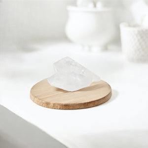 Clear quartz crystal double point | ASH&STONE Crystal Shop Auckland NZ