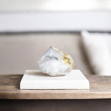 Load image into Gallery viewer, Clear quartz crystal geode half | ASH&amp;STONE Crystals Shop Auckland NZ
