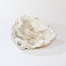 Load image into Gallery viewer, Large clear quartz crystal geode half 1.29kg | ASH&amp;STONE Crystals Shop Auckland NZ
