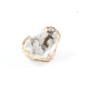 Clear quartz crystal geode half | ASH&STONE Crystal Shop Auckland NZ