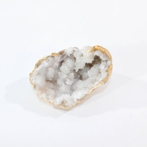 Clear quartz crystal geode half | ASH&STONE Crystal Shop Auckland NZ