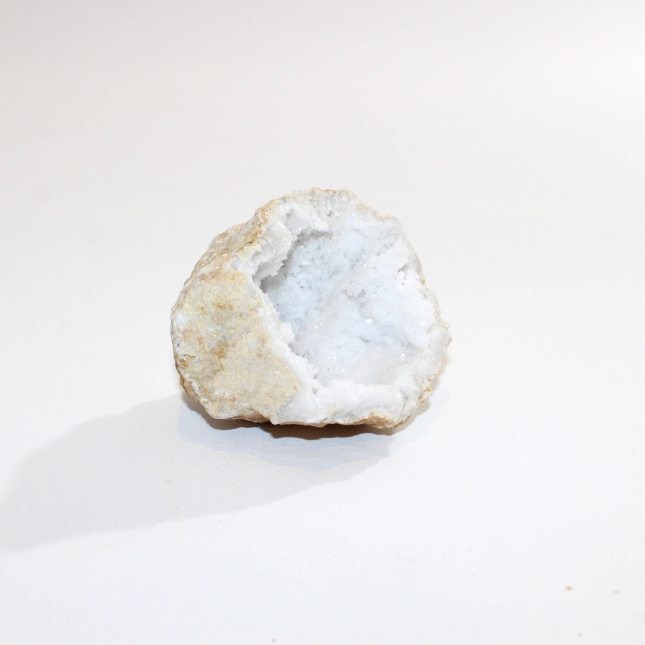 Clear quartz crystal geode half | ASH&STONE Crystal Shop Auckland NZ