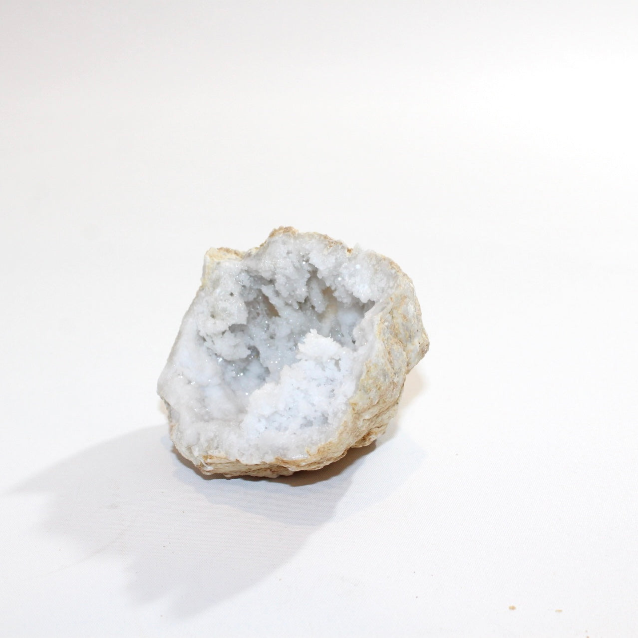 Clear quartz crystal geode half | ASH&STONE Crystal Shop Auckland NZ