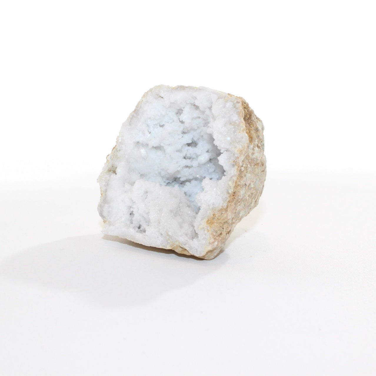 Clear quartz crystal geode half | ASH&STONE Crystal Shop Auckland NZ
