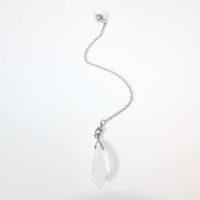Load image into Gallery viewer, Clear quartz crystal pendulum | ASH&amp;STONE Crystals Shop Auckland NZ
