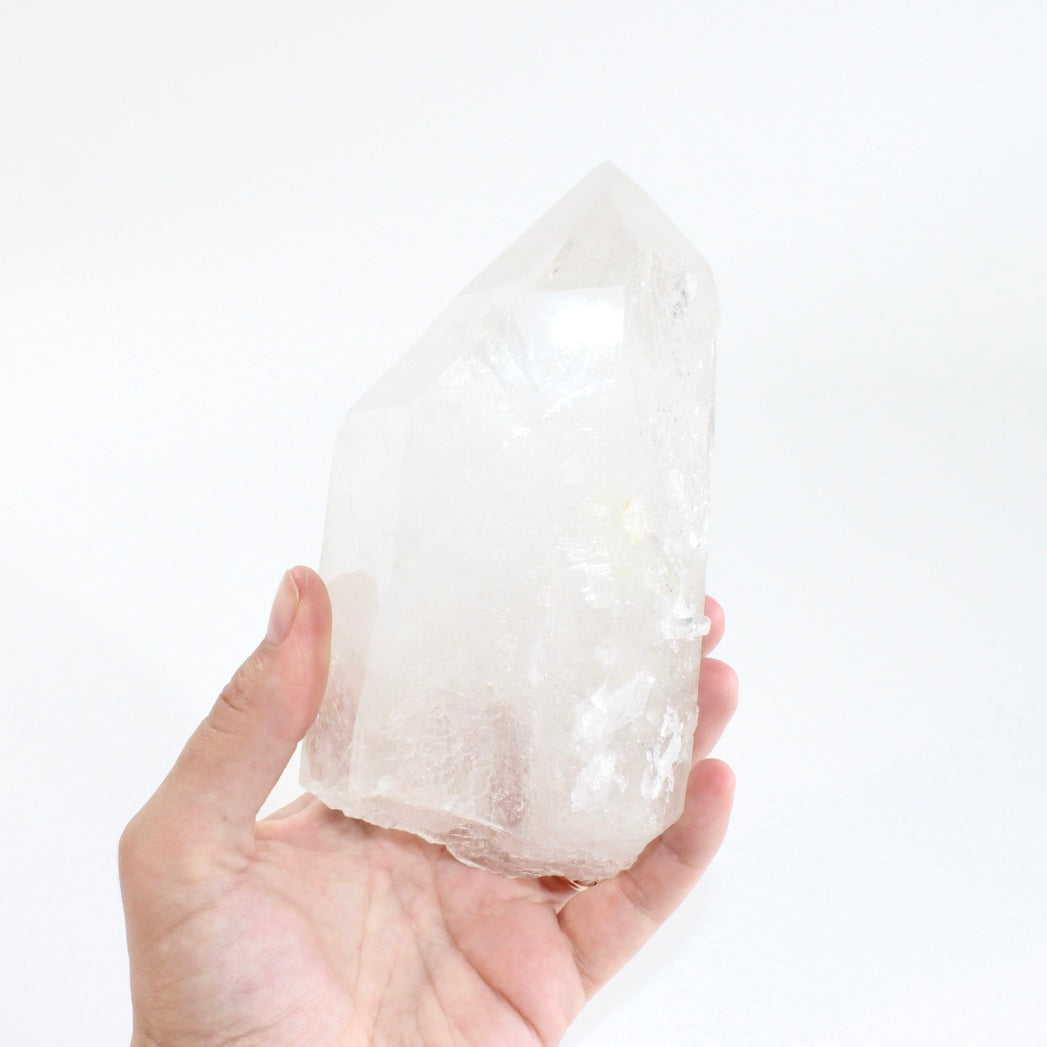 Clear quartz crystal point | ASH&STONE Crystal Shop Auckland NZ