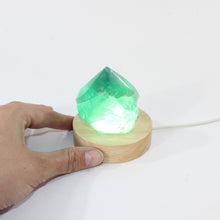 Load image into Gallery viewer, Fluorite crystal lamp | ASH&amp;STONE Crystal Shop Auckland NZ
