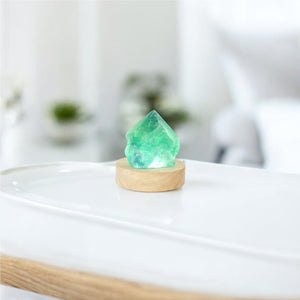 Fluorite crystal lamp | ASH&STONE Crystal Shop Auckland NZ