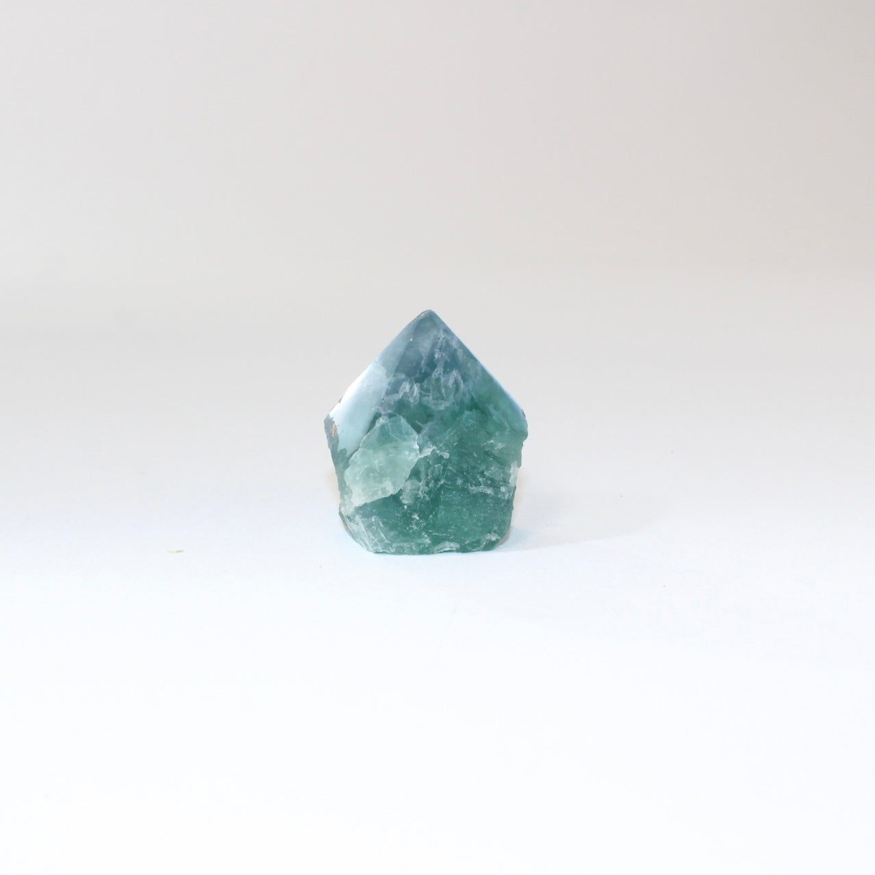 Fluorite polished crystal top point | ASH&STONE Crystal Shop Auckland NZ